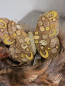 Preview: Schmetterling Deko altgold